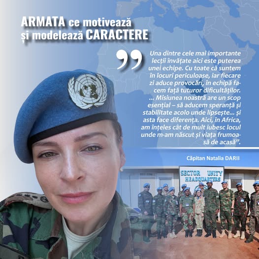 ARMATA ce motivează și modelează caracatere